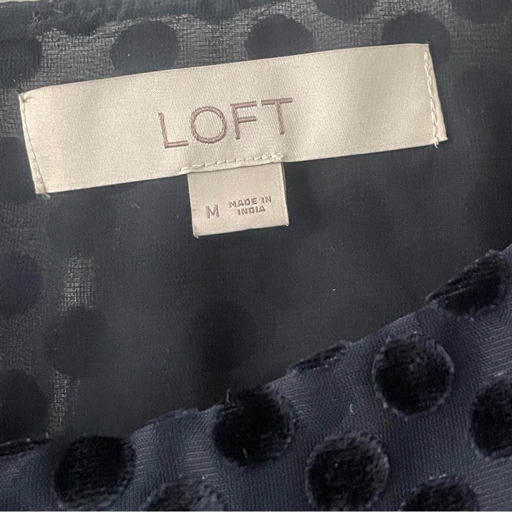 Loft Navy Top - Picture 3 of 6